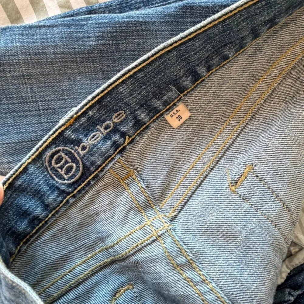 Vintage Low Rise Bebe Jeans